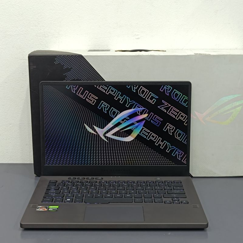 Laptop ROG Zephyrus G14 GA401IH AMD RYZEN 7-4800HS RAM 16GB SSD 512GB GTX 1650