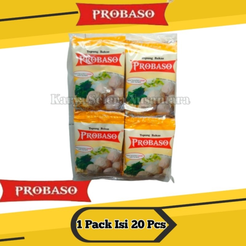 

Probaso Tepung Pengenyal Bakso 32 Gram 1 Pack