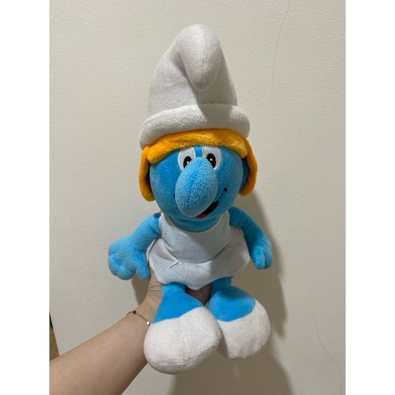 boneka smurfette smurf preloved