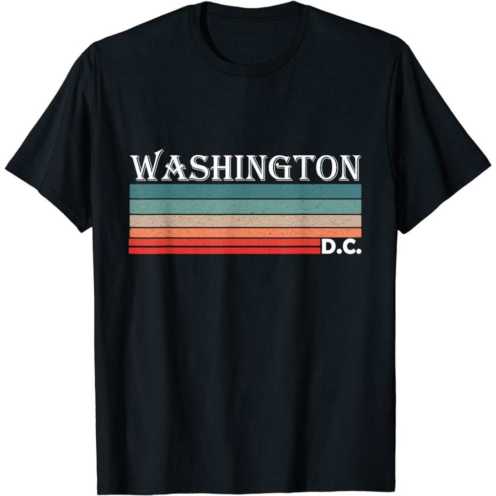 Kaos Oleh-oleh Amerika Washington DC - Baju Souvenir AMERIKA USA Washington DC Batch 4
