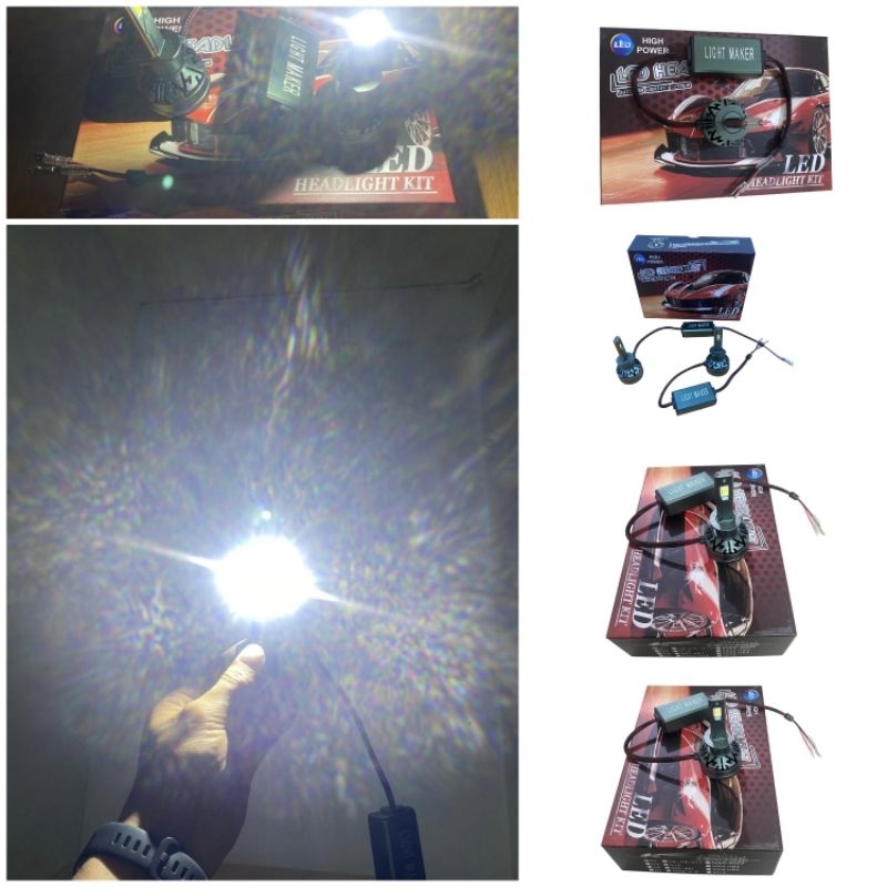 Lampu LED Mobil H1 Lampu Led Mobil H1 Hid Projie H1 P2 Light Maker 45 Watt