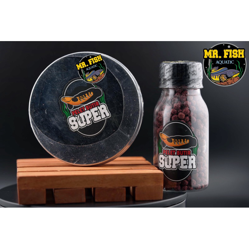 PELET BUTIR SUPER UNTUK CHANNA MARU YELLOW, RED, AURANTI,LIMBATA, PULCRA , ANDRAO