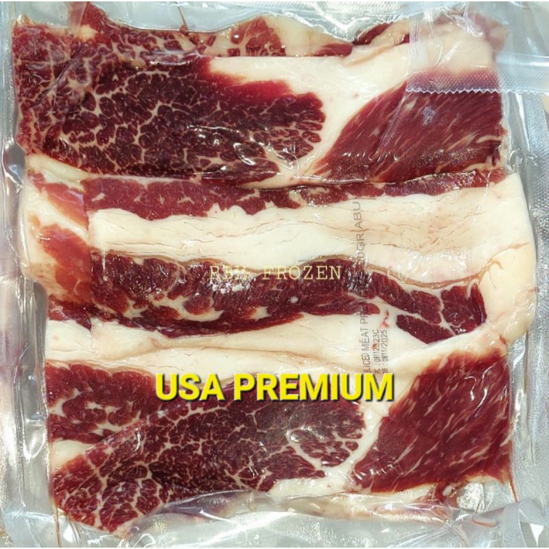 

Beef Sliced / Daging Sapi Slice USA Premium Import 500 Gr