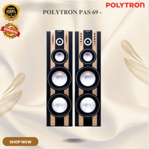 POLYTRON SPEAKER AKTIF PAS 69 - Speaker Karaoke pas 69/PAS-69/PA 69/PAS 69/POLYTRON SPEAKER AKTIF OR