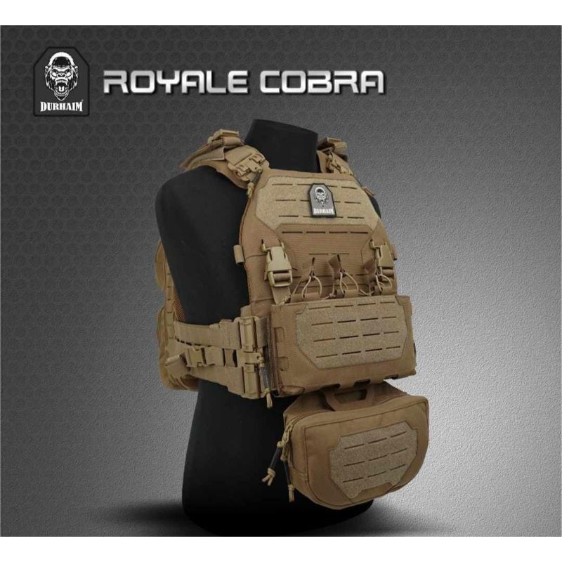 TERMURAH |Bodyvest Durhaim Royale Cobra Series Plater Carrier Original Durhem