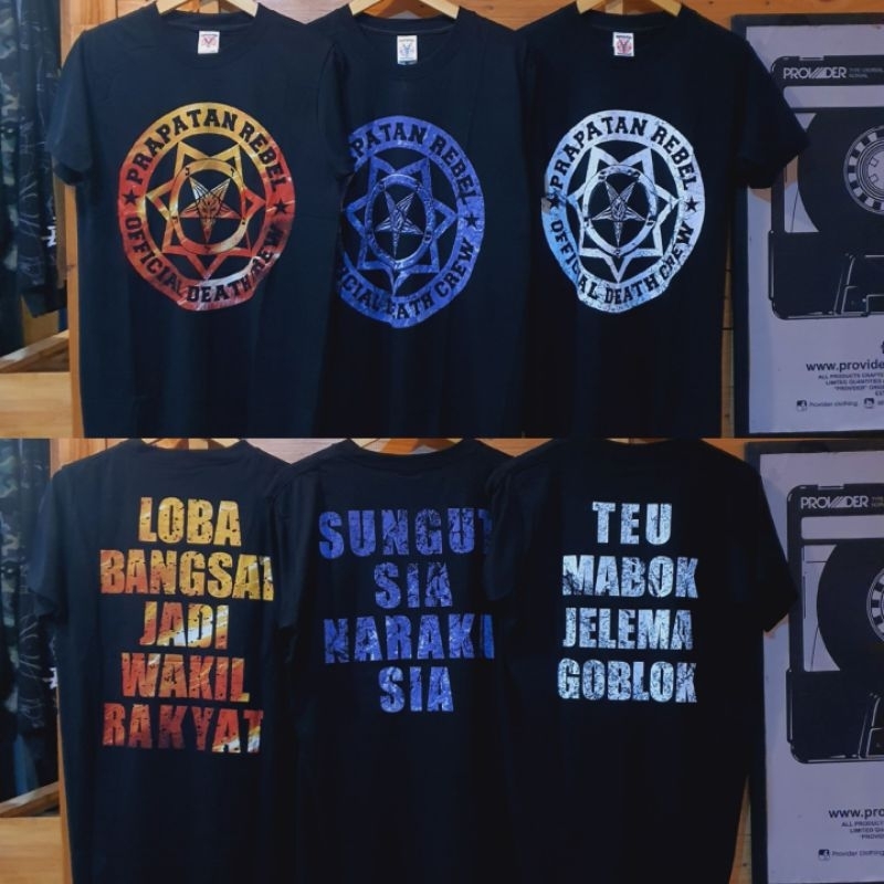 kaos pendek pria PRAPATAN REBEL terbaru distro original - kaos pria original PRAPATAN REBEL distro