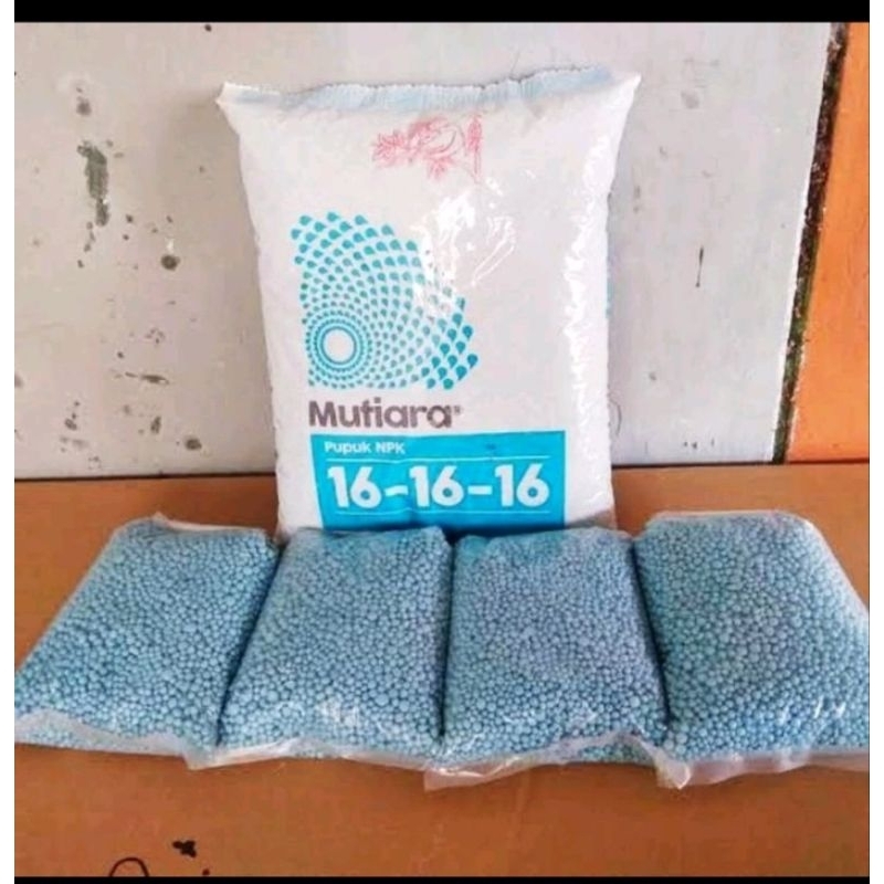Pupuk Npk 16 16 16 Mutiara 1kg Ori