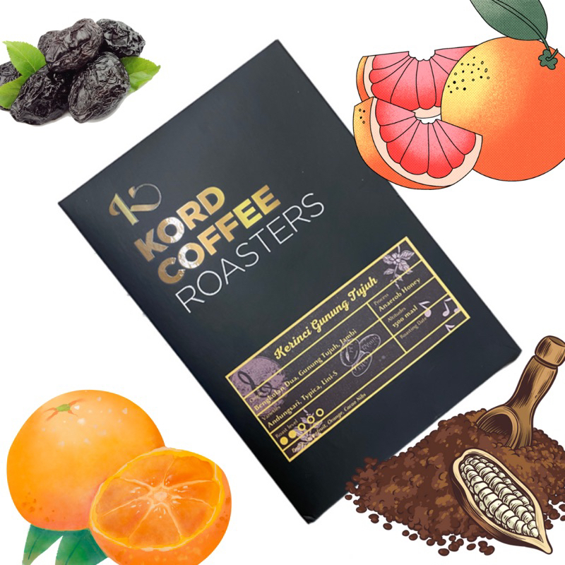 

Kerinci Gunung Tujuh - Anaerob Honey - Single Origin - Kord Coffee Roasters