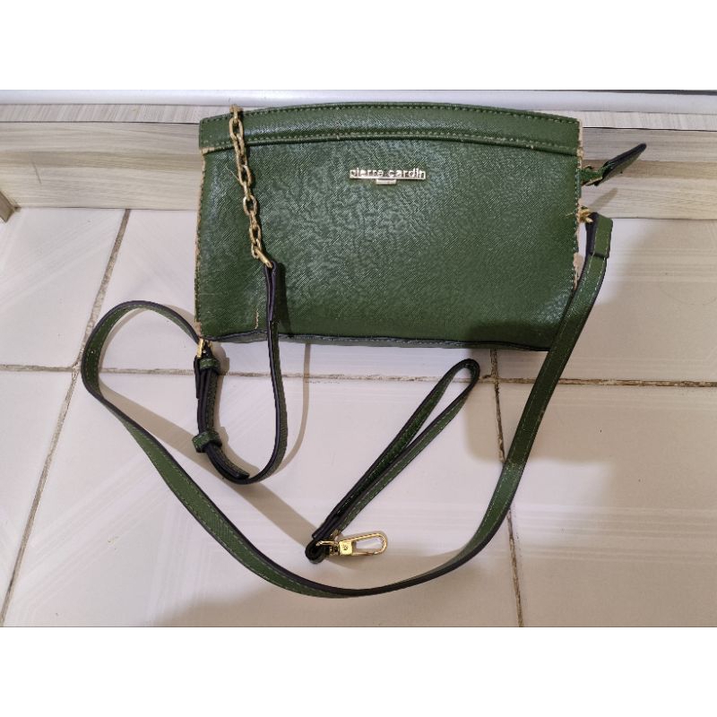 preloved tas wanita branded piere cardin original 100%