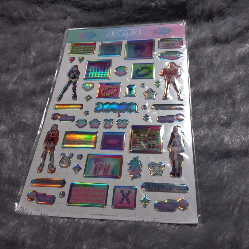 EPOXY AESPA STICKER ONLY