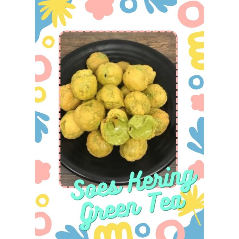 

Soes Kering Green Tea | SNACK KILOAN • JAJAN KILOAN • CEMILAN |