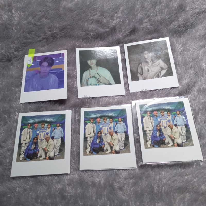 nct dream 127 polaroid beyond live dream stage glitch mode taeil sticker jaemin hello future