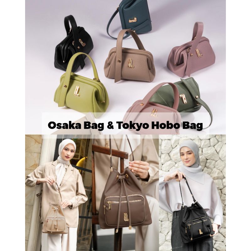 (SPLIT PAYMENT) TOKYO HOBO BAG / OSAKA BAG By Heylocal Heylocal.id