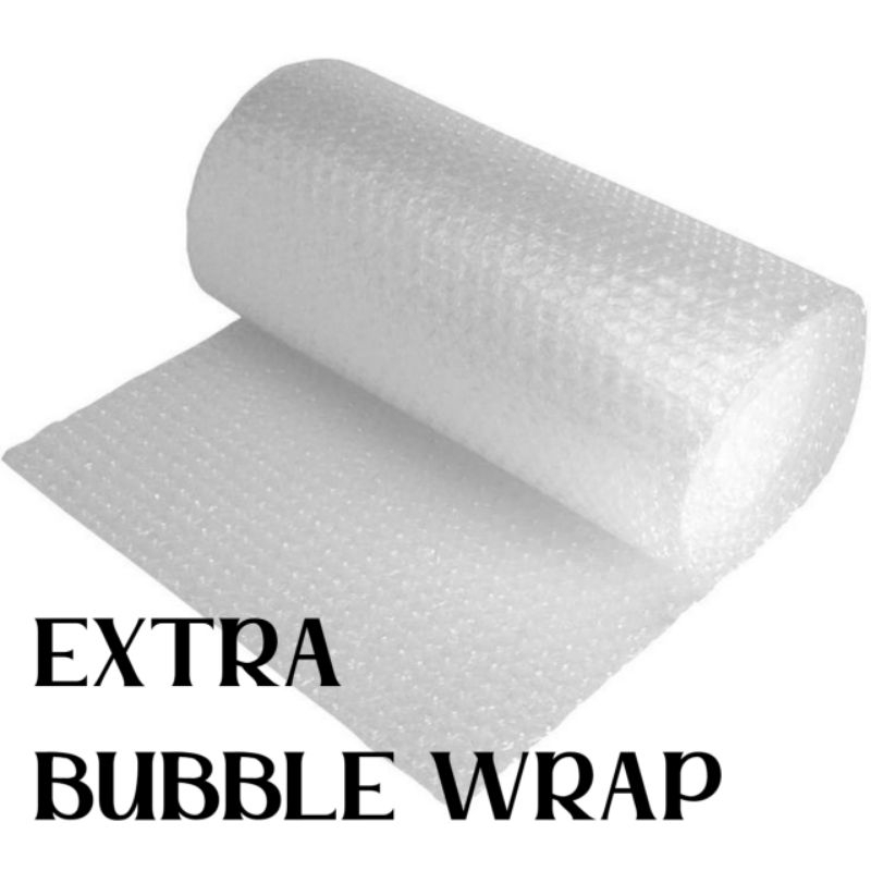 

Tambahan Extra Bubble Wrap & Kardus (lebih tebal)