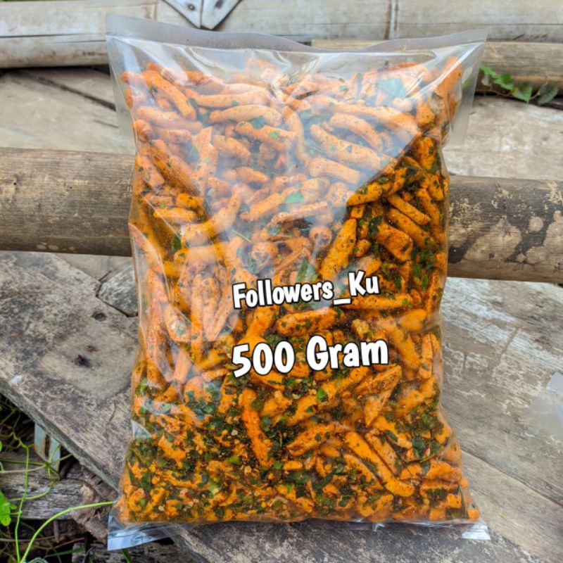 

Basreng Pedas Daun Jeruk / Original Daun Jeruk / Balado 500 Gram
