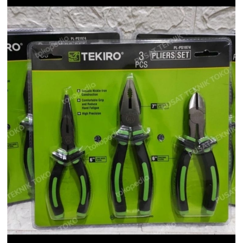 PAKET TANG TEKIRO  TANG KOMBINASI 7