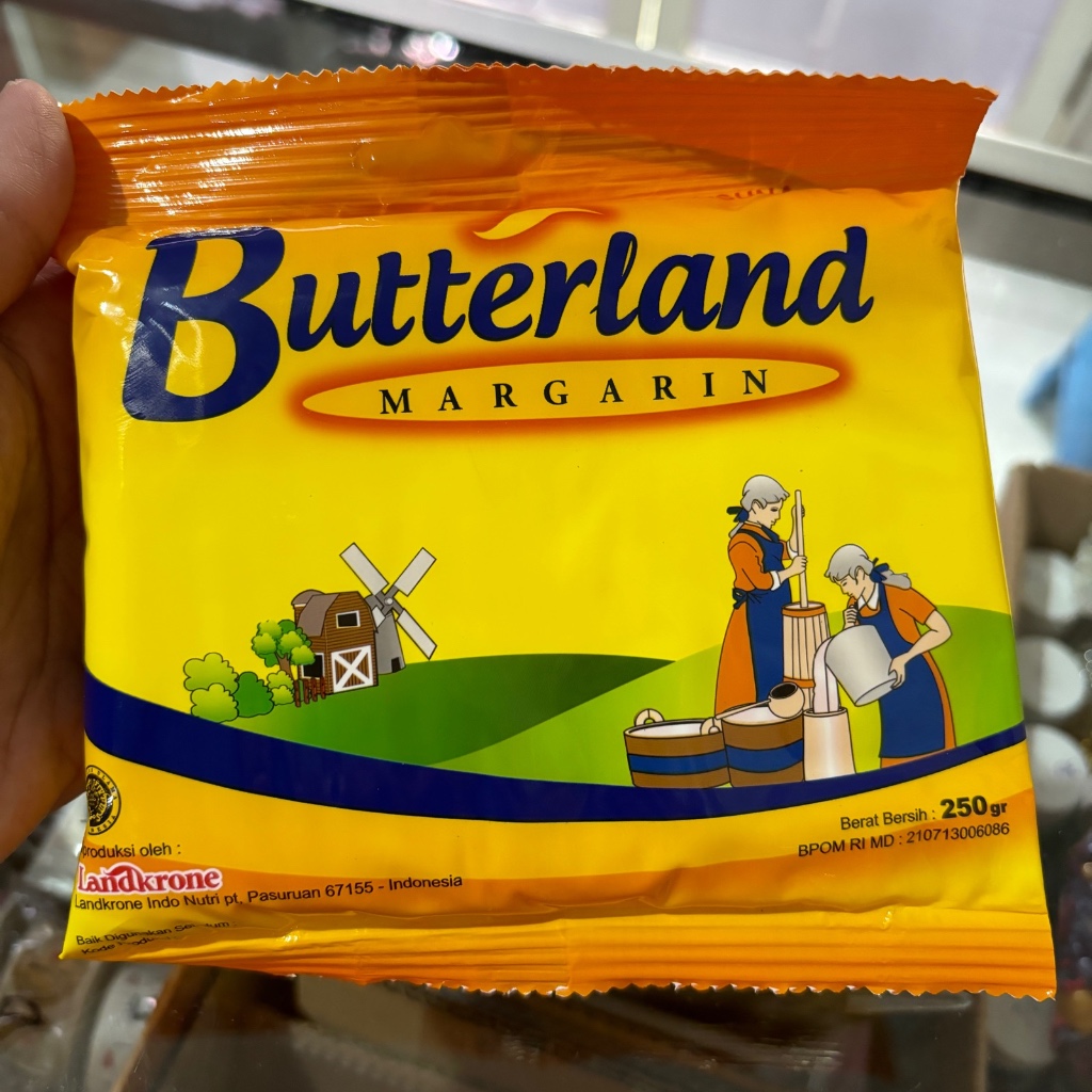 

Butterland margarin 250 gram halal