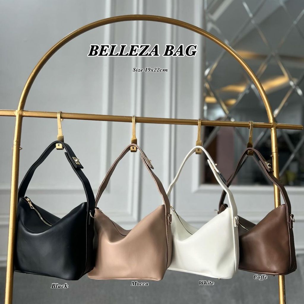 BELLEZA - Tas Selempang Shoulderbag Shoulder Bag Slingbag Jinjing Tenteng Wanita Simple Elegan Mewah