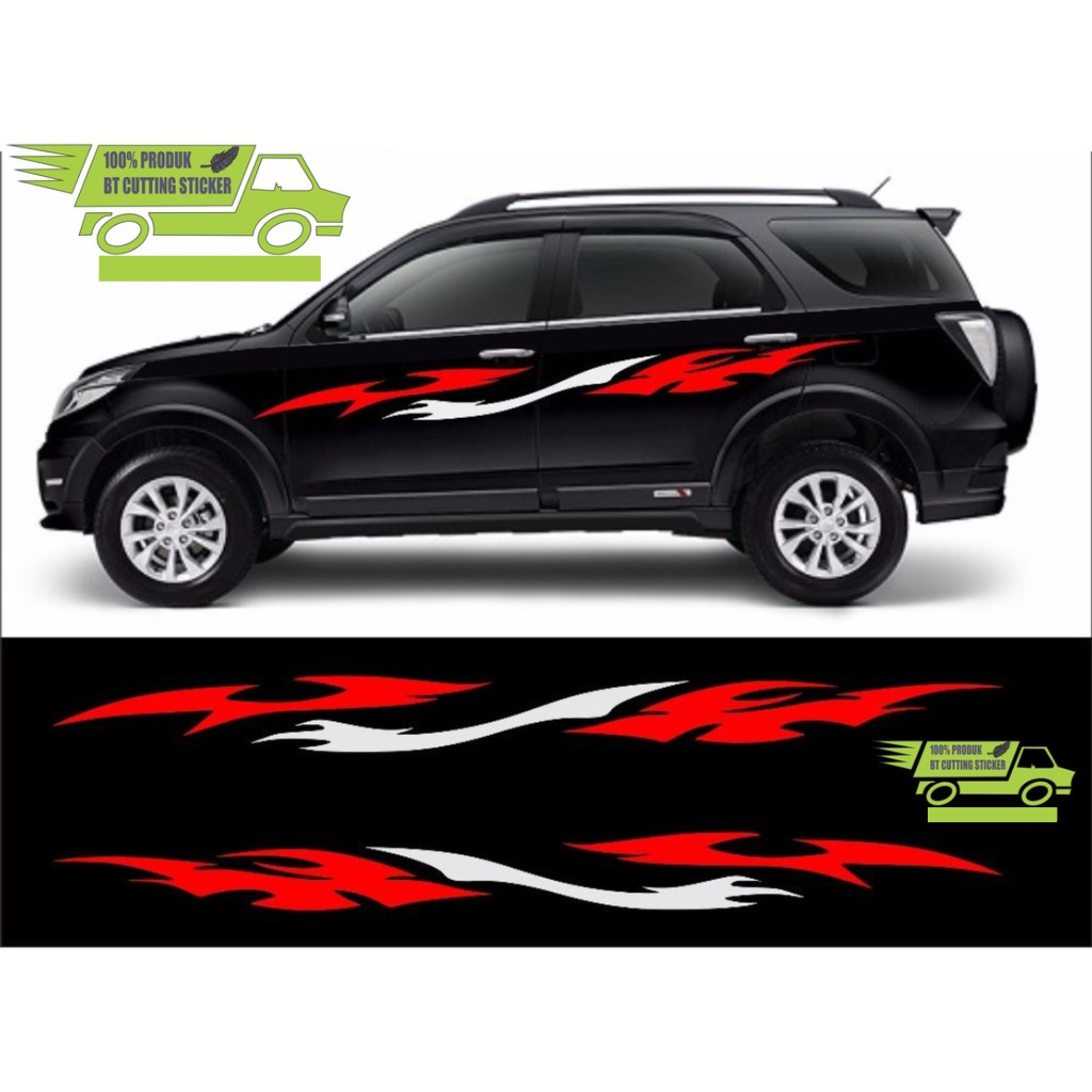 stiker striping mobil rush sticker mobil toyota rush stiker list mobil toyota rush terios rush