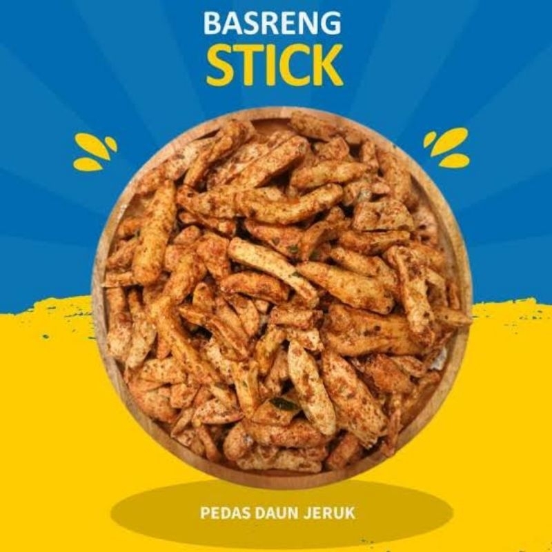 

Basreng/Baso goreng/Basreng stik/Basreng original/Basreng pedas/Basreng daun jeruk/Basreng 500 gram/Basreng 1kg