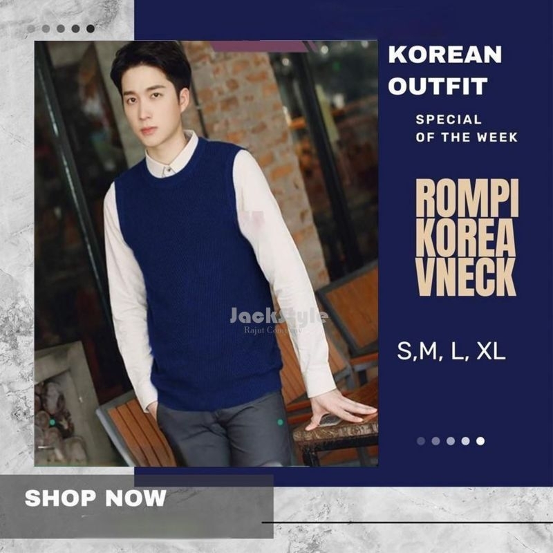 ROMPI RAJUT PRIA WANITA Rompi-Rajut Rompi Pria Wanita Rompi Murah