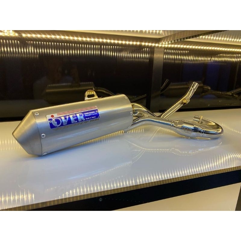 Knalpot OVER RACING JAPAN pnp KLX 150 S G BF CRF 150L D-TRACKER 150 KLX TIGER VIXION TRIL dll