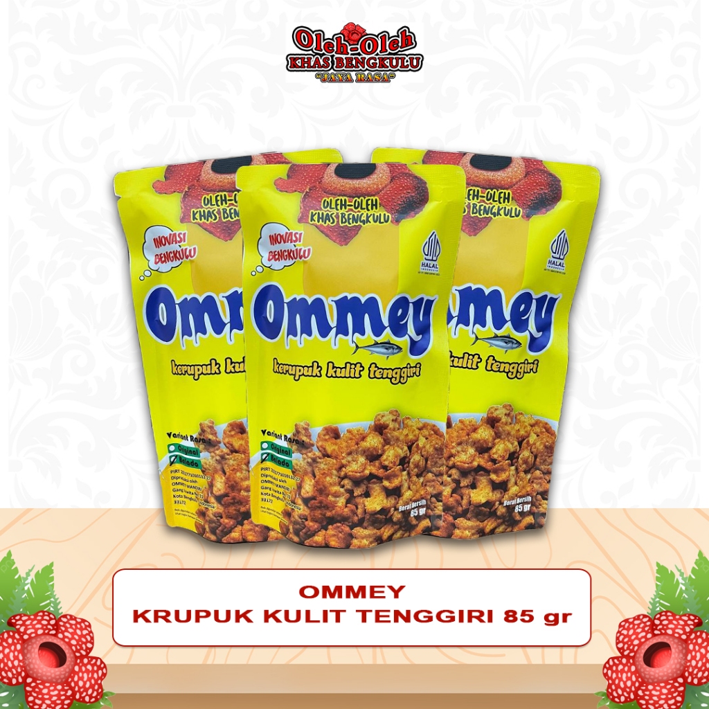 

Keripik Kulit Tenggiri / Oleh Oleh Bengkulu / Cemilan bengkulu / Khas Bengkulu