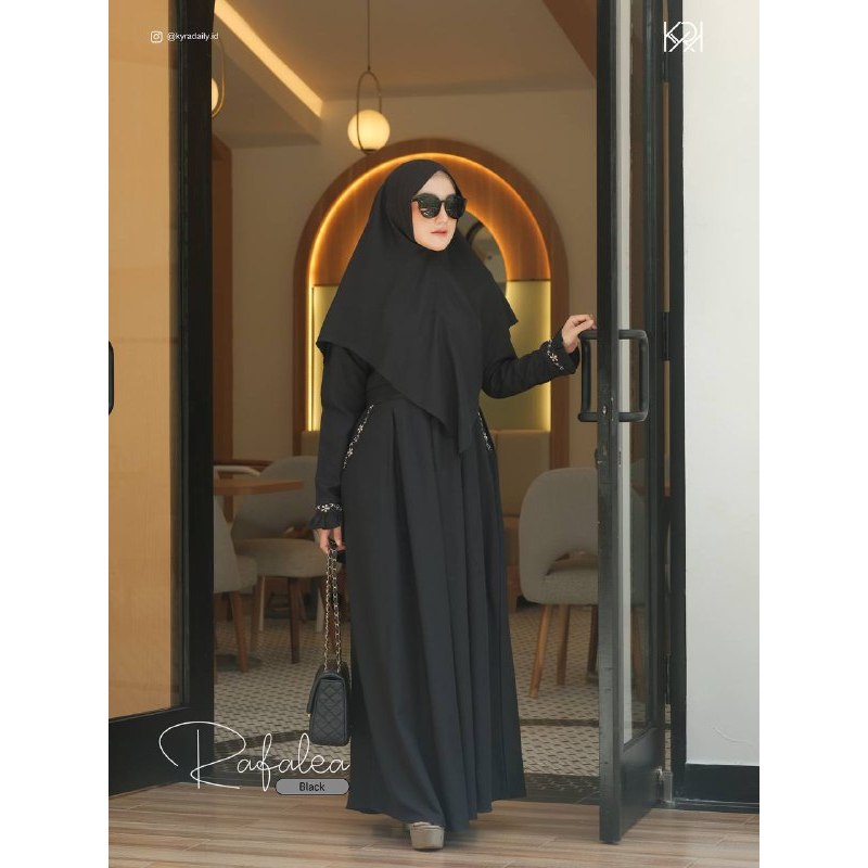 RAFALEA GAMIS SET KHIMAR BY KYRA DAILY WEAR