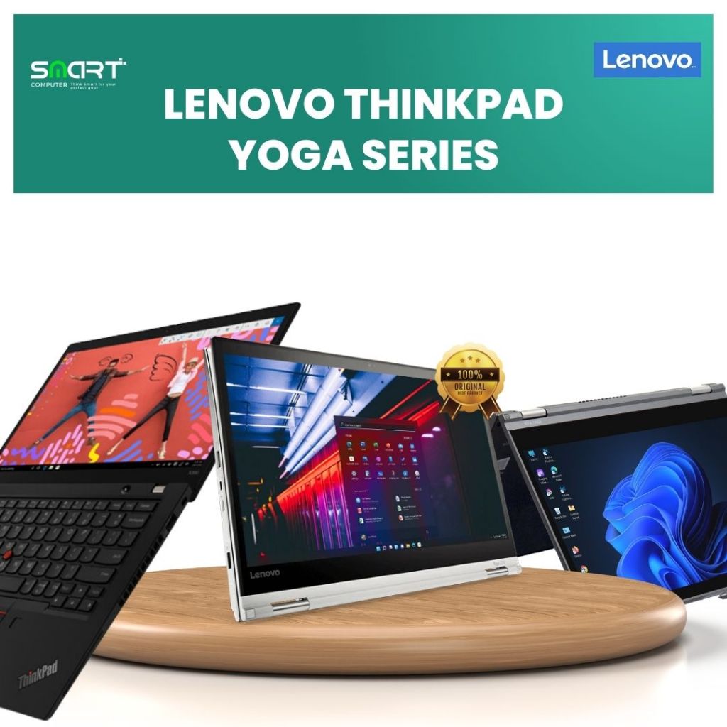 Laptop Lenovo Thinkpad Intel Core i5/i7 YOGA X380 X390 X13 Bergaransi Murah Original Siap Pakai