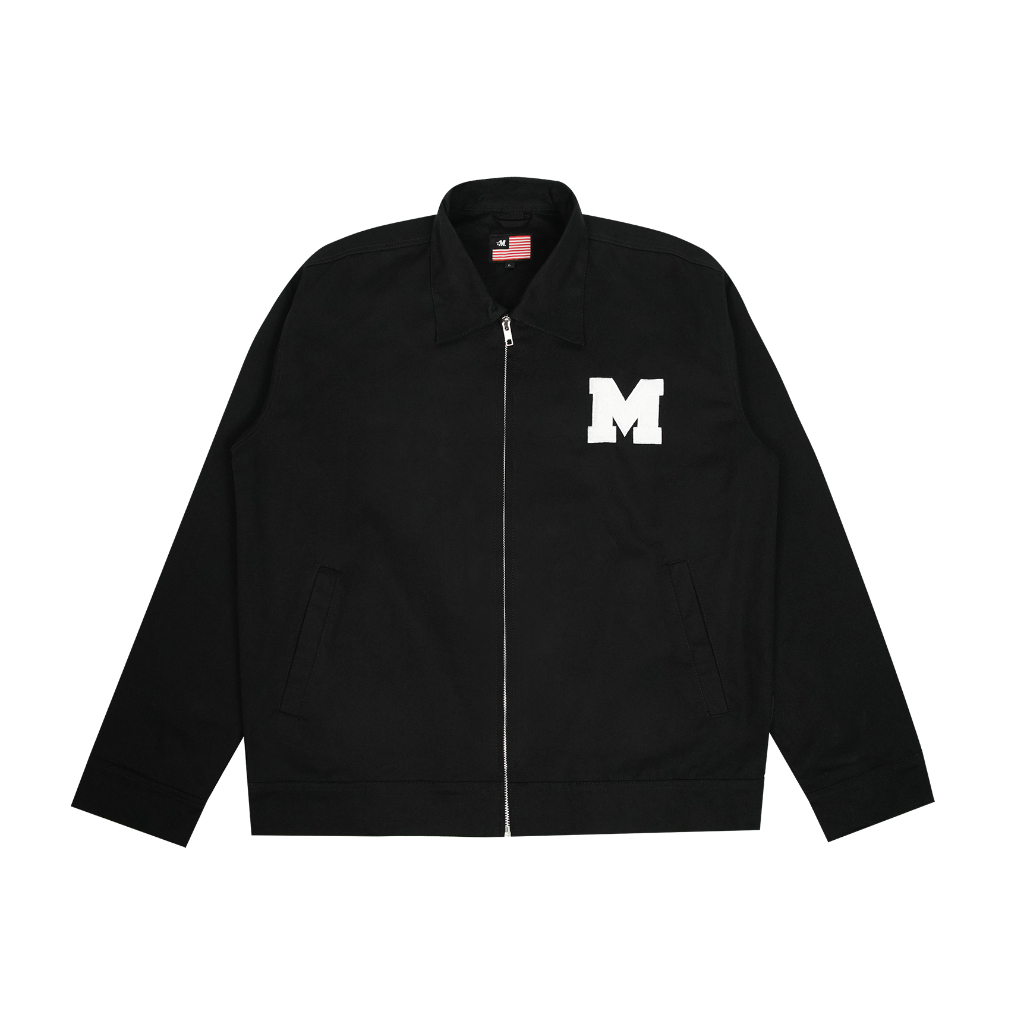 MRFM - WORK JACKET HUSTLE CULTURE BLACK OW-006