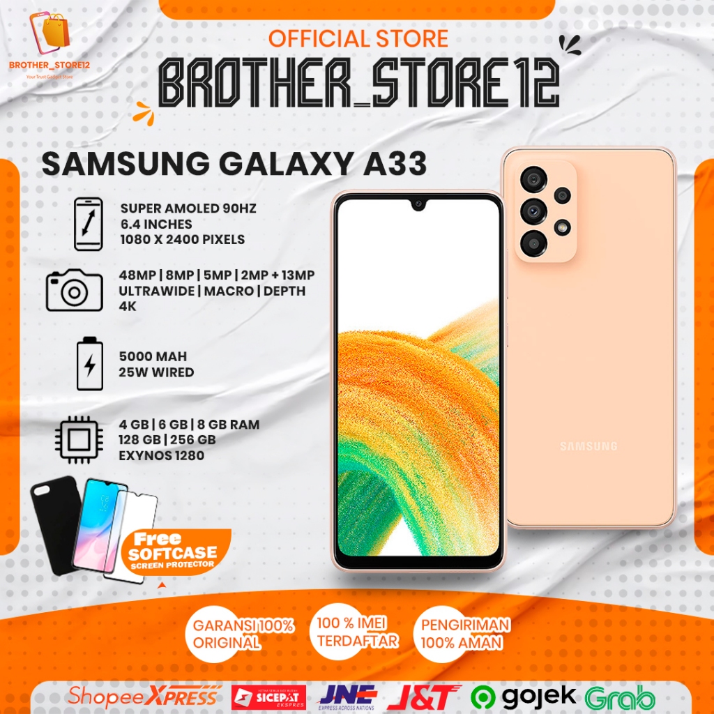 SAMSUNG GALAXY A33 5G SECOND ORIGINAL