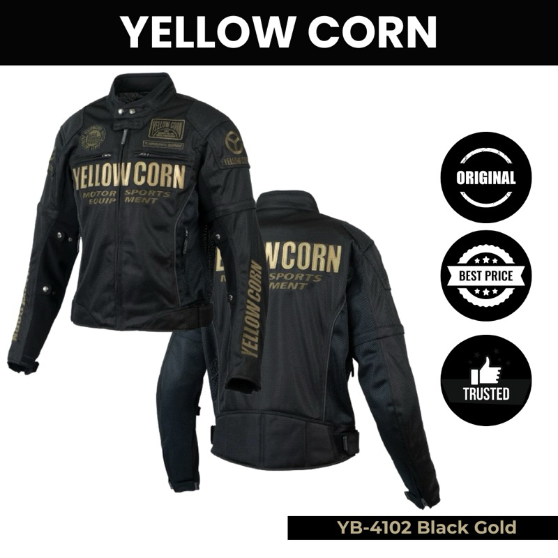 Yellow Corn Jacket YB-4102 Black Gold 100% Authentic
