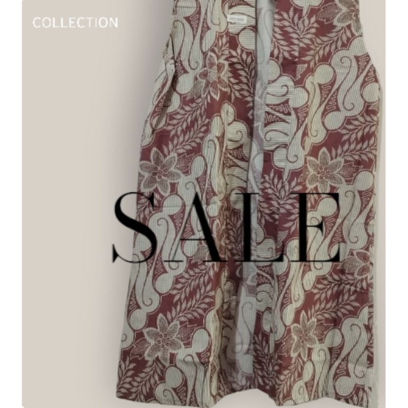 Cardigan/outer Batik wanita
