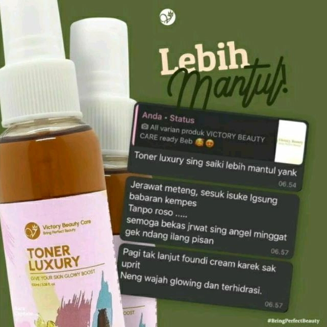 TONER LUXURY VBC | VICTORY BEAUTY CARE