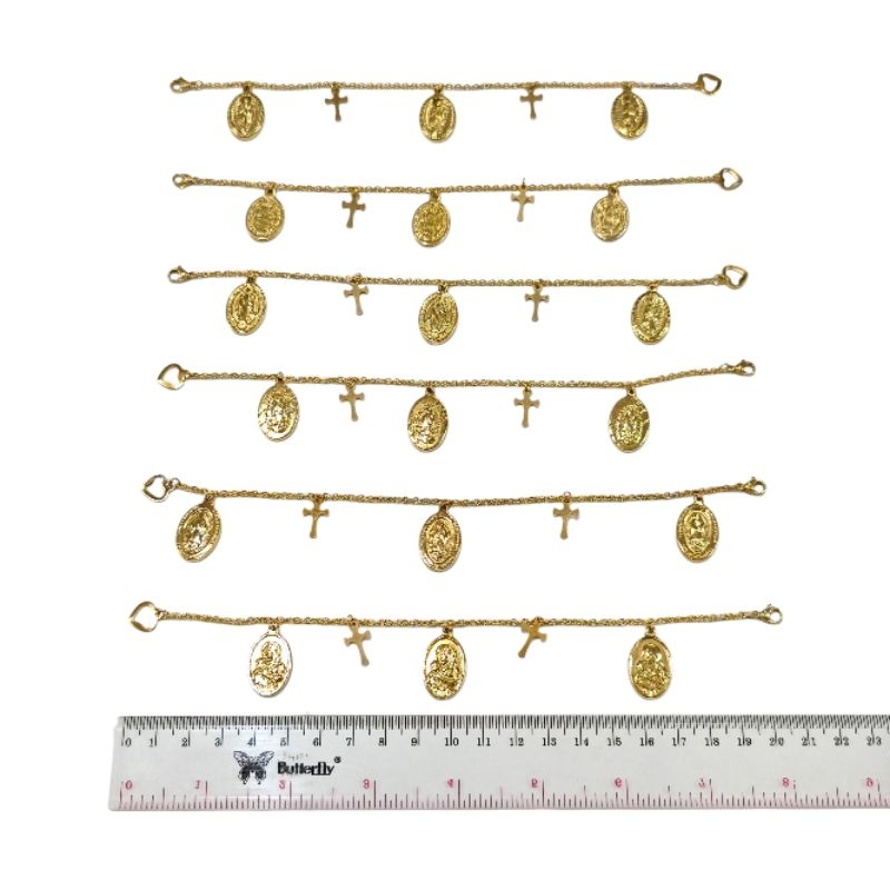 Gelang Tangan Rosario Titanium Anti Karat