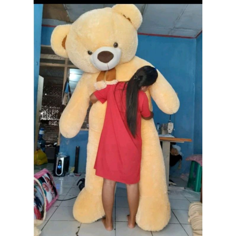 Boneka Teddy Bear Super Jumbo 2 Meter SNI