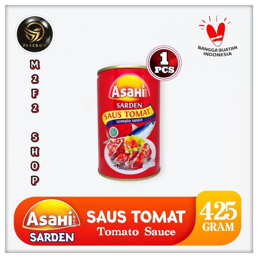 

Ikan Sarden ASAHI Sardines Dalam Saus Tomat - 425 gr (Kemasan Satuan)