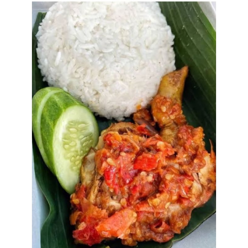 

nasi ayam penyet murah /paket jumat berkah
