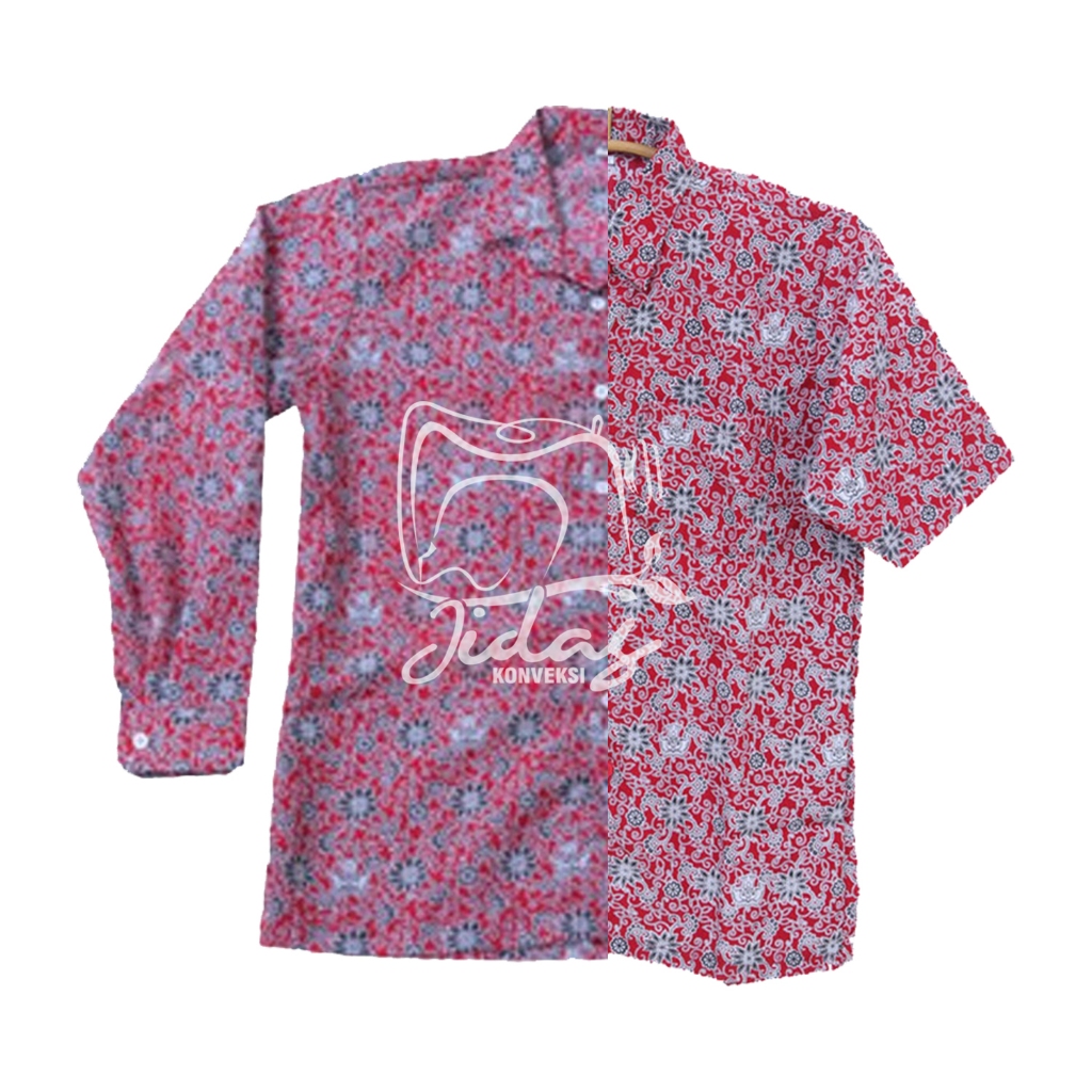 Batik SD Motif Bunga Rampe-konveksijidas-batik sd-batik nasional-batik sd murah