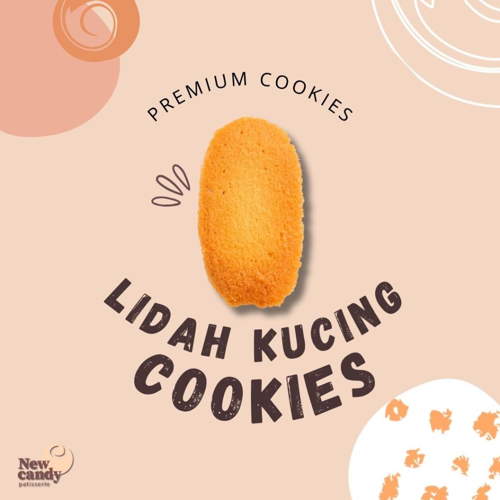 

lidah kucing cookies