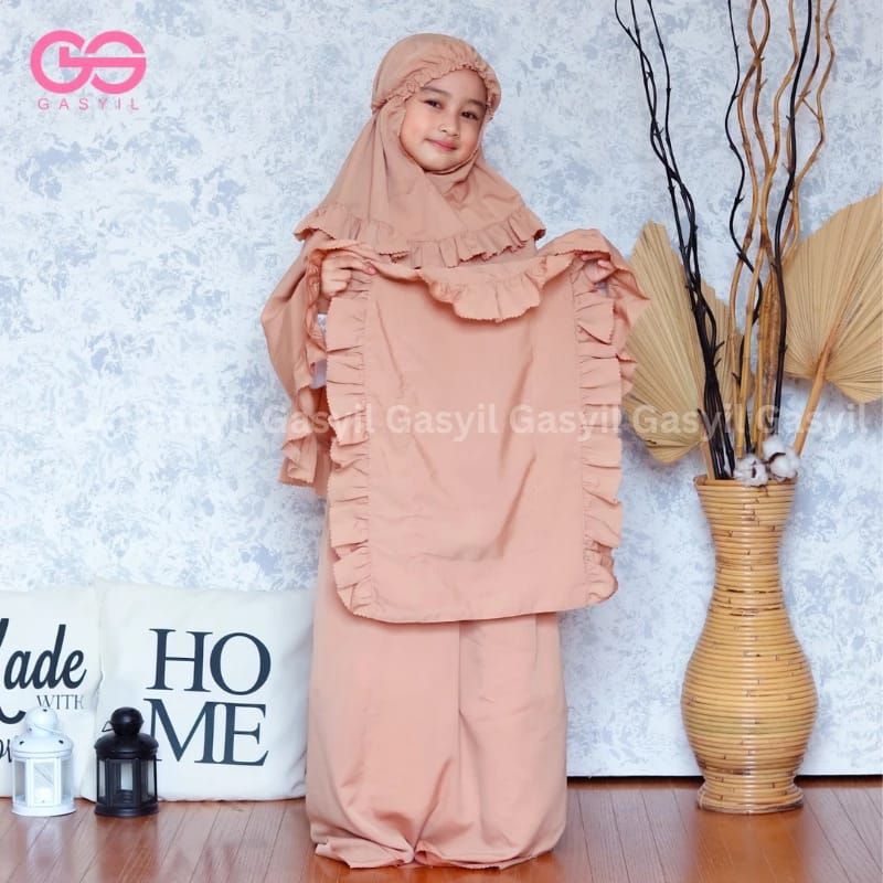 Mukena Gasyil Aisyah | Mukena Anak Premium