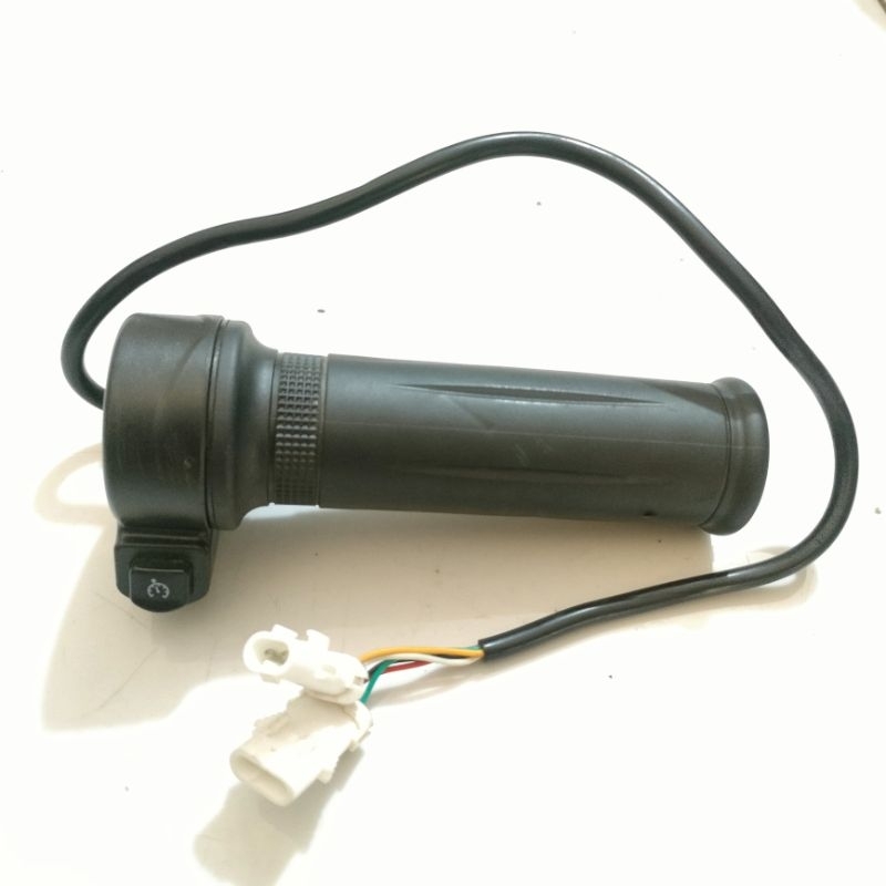 handle gas sepeda listrik motor listrik dengan 1 tombol
