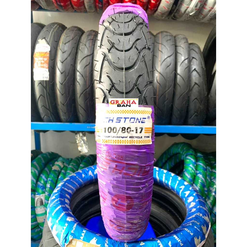 Ban Motor Richstone 100/80-17 Ring 17 Tubeless ban richstone 100/80-17 ban motor 100/80-17 ban 100/8