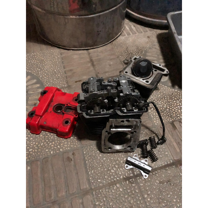 Blok head satria fu set plendes pnp honda