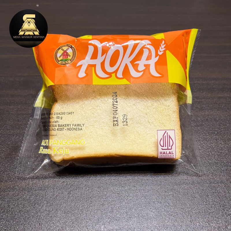 

AOKA Roti Panggang 1 pcs