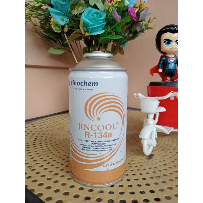FREON R134A JINCOOL 300 GRAM KALENG FREON MURAH AC MOBIL KULKAS