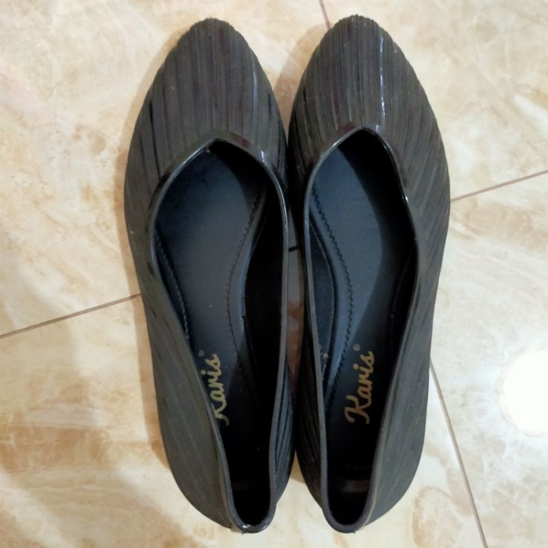 SEPATU PLASTIK WANITA KARET SIZE 37