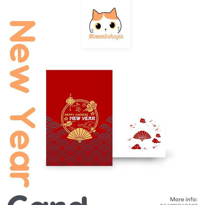 

Kartu Imlek Kartu Ucapan Imlek + Amplop Merah Angpao 002