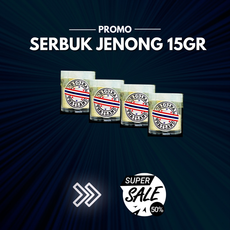 Serbuk Jenong Louhan Original Thailand Powder Jenong Louhan Makin Jenong Breeding Makin Lancar