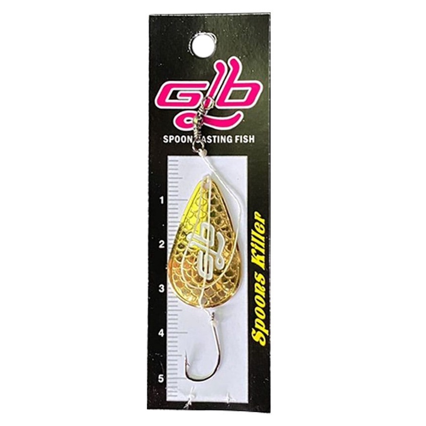 GLB Spoon Casting Set 3cm umpan pancing ikan kualitas terbaik pancing ikan wader